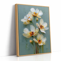 Cream Petals, Sage Light