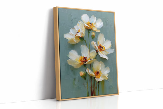 Cream Petals, Sage Light