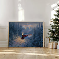 Winter Steam Carries Northern Wishes