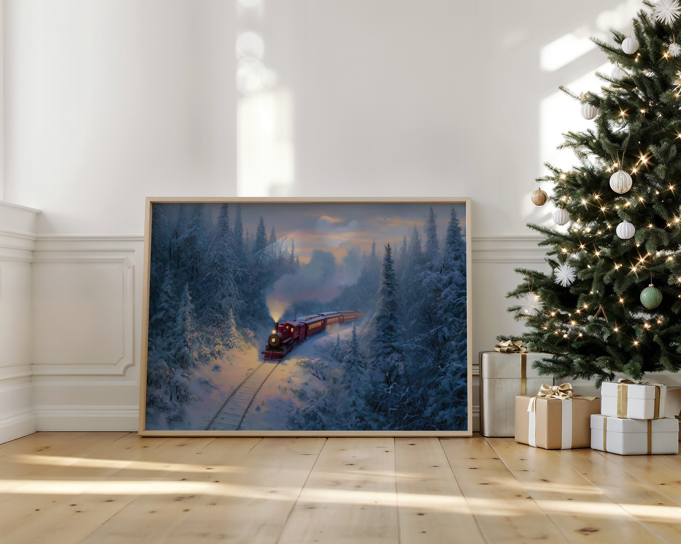 Winter Steam Carries Northern Wishes