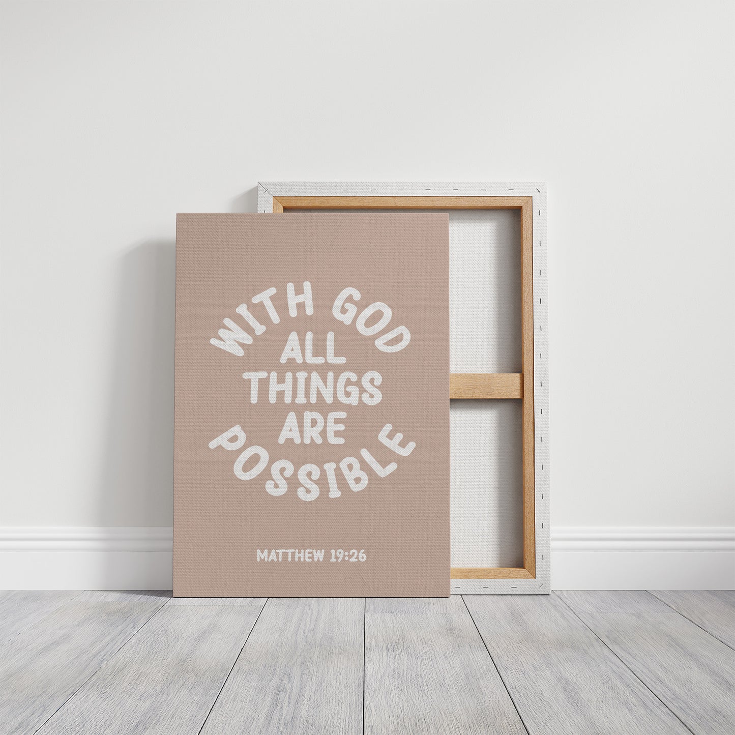 With God All Things Are Possible