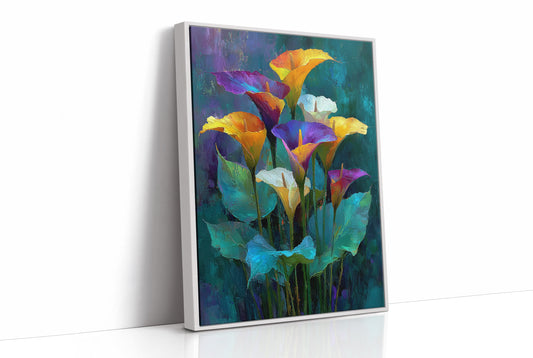 Calla Lilies in Full Color
