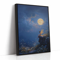 Moonlit Perch Beyond Mortal Shores