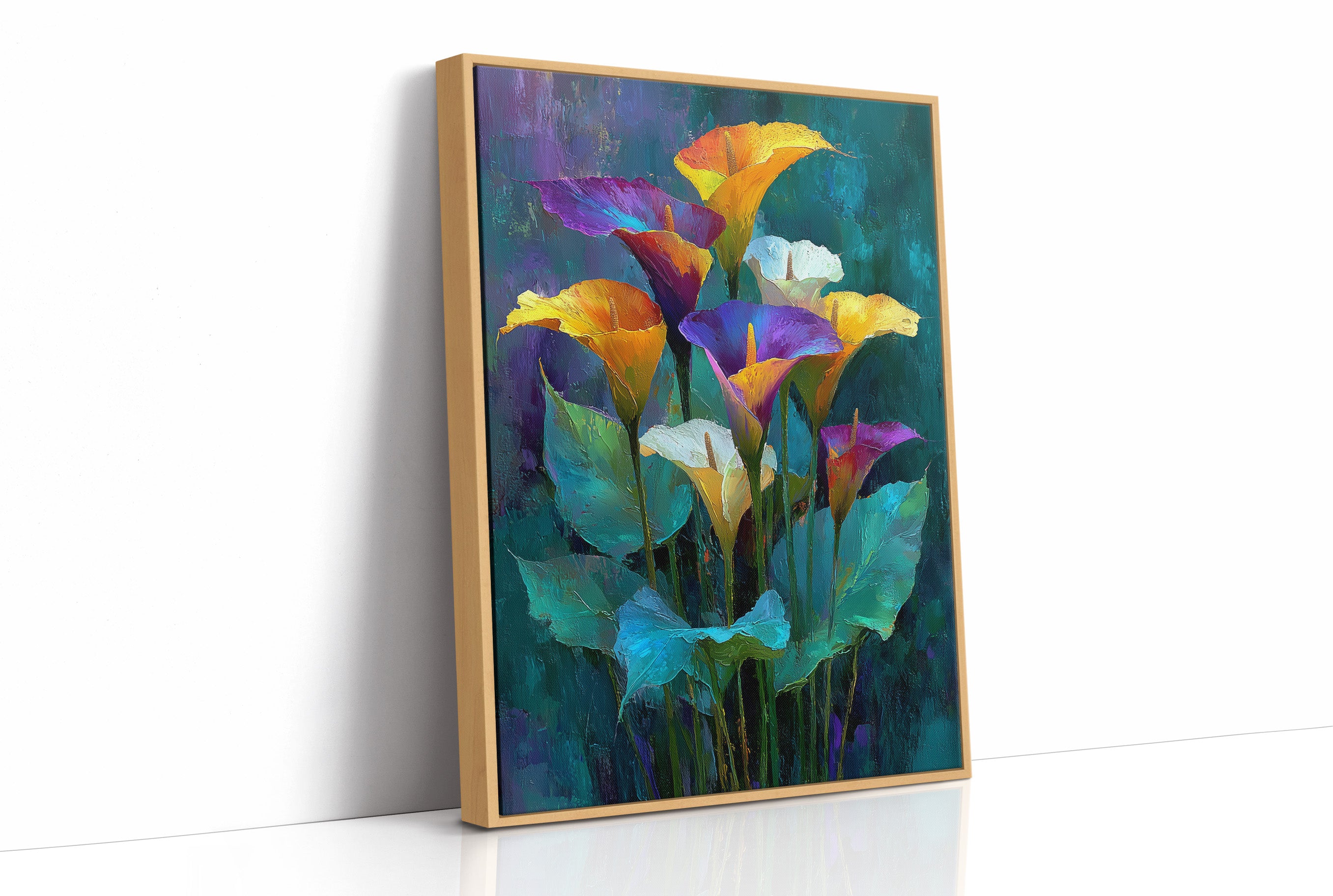 Calla Lilies in Full Color