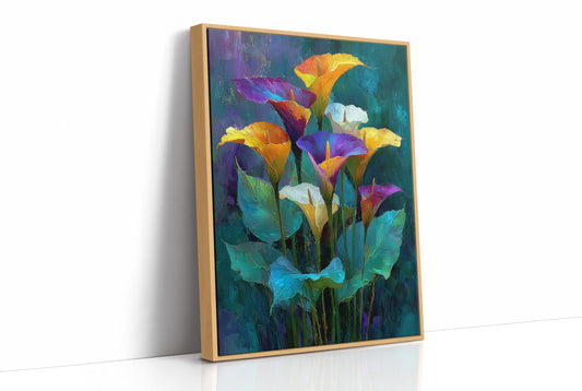 Calla Lilies in Full Color