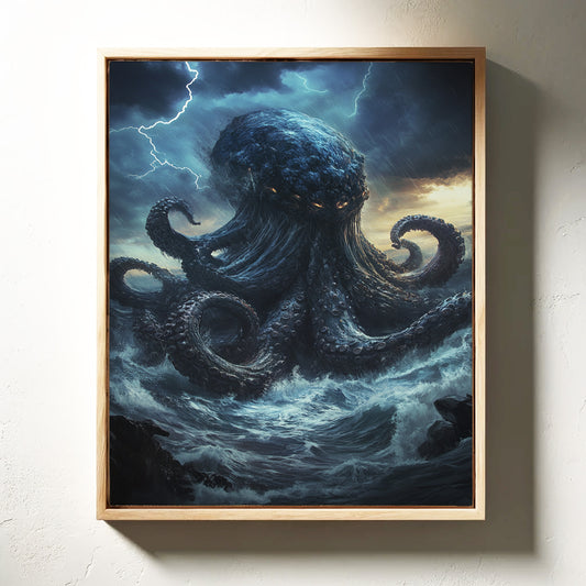 Awakening Beneath Stormy Skies