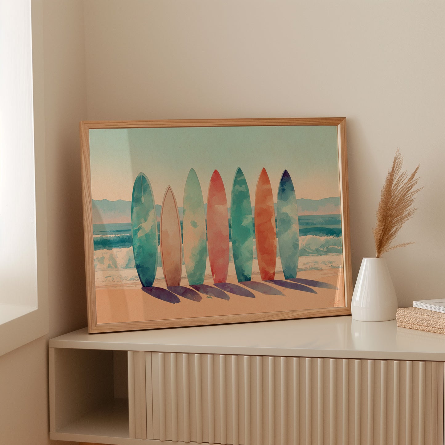 Surfboards Paint Their Summer Stories