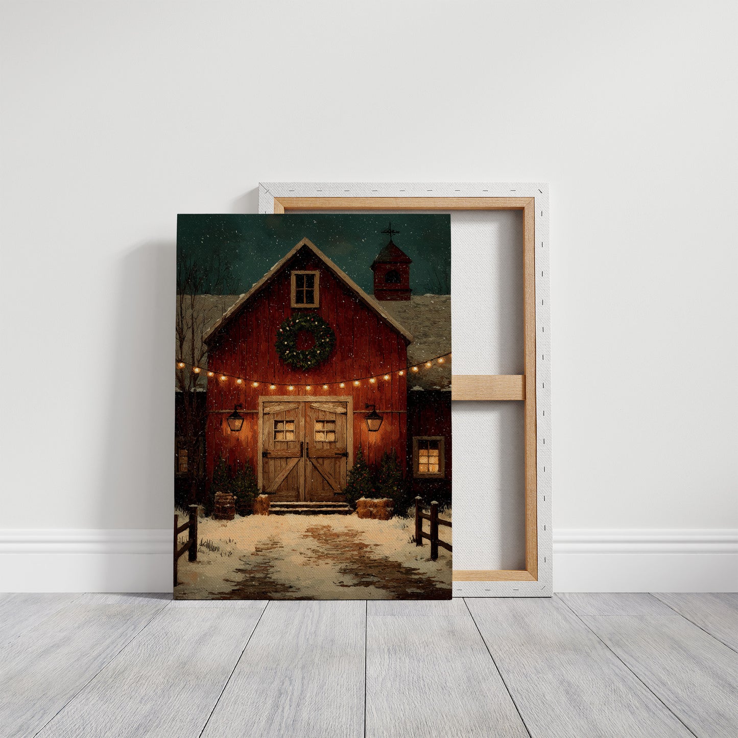 The Barn on Christmas Eve