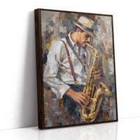Melodic Reverie in Brushstrokes