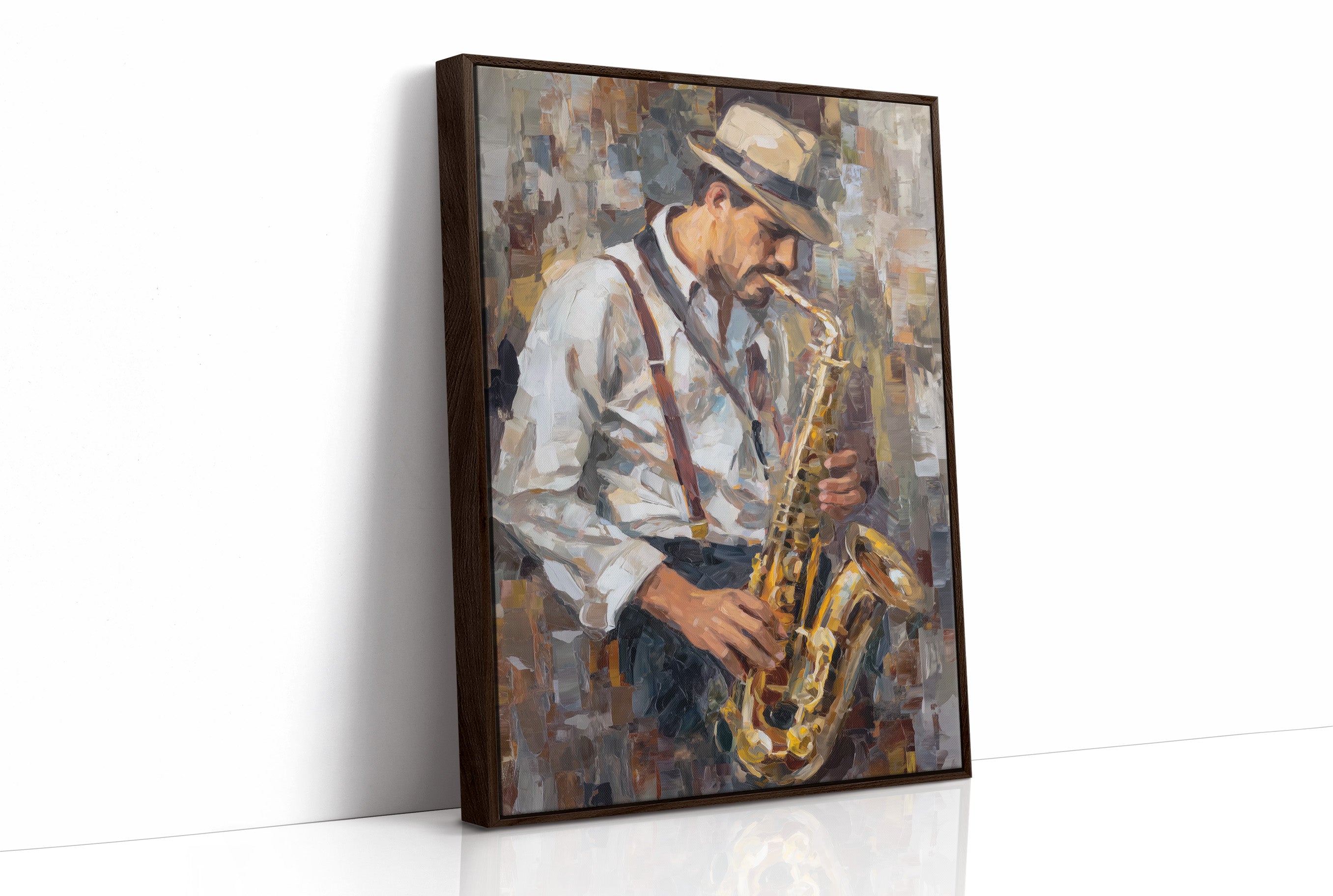 Melodic Reverie in Brushstrokes