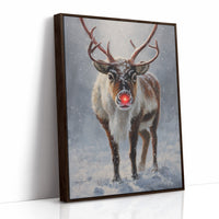 Rudolph Brings December's First Snow