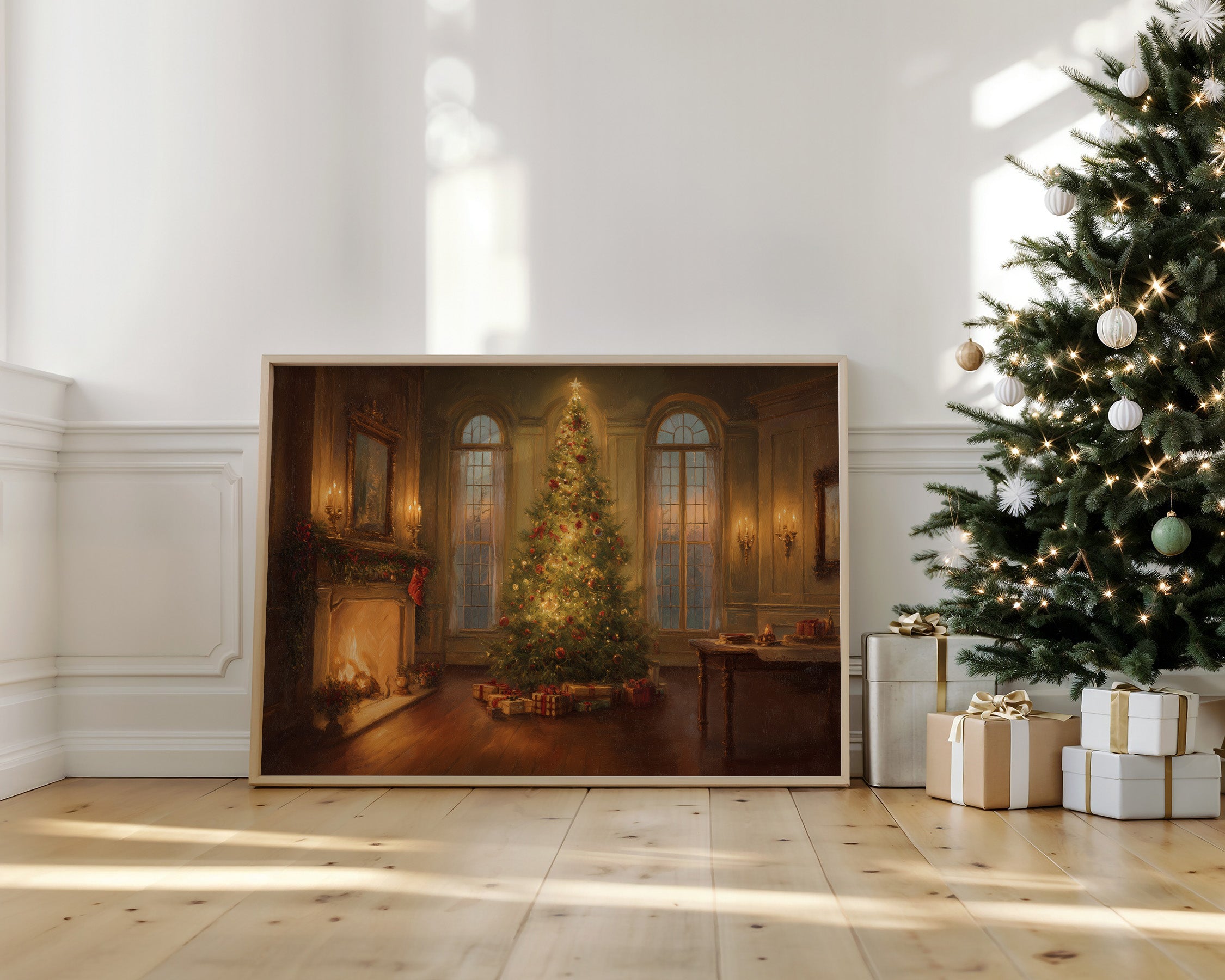 Candlelight Warms The Manor's Heart