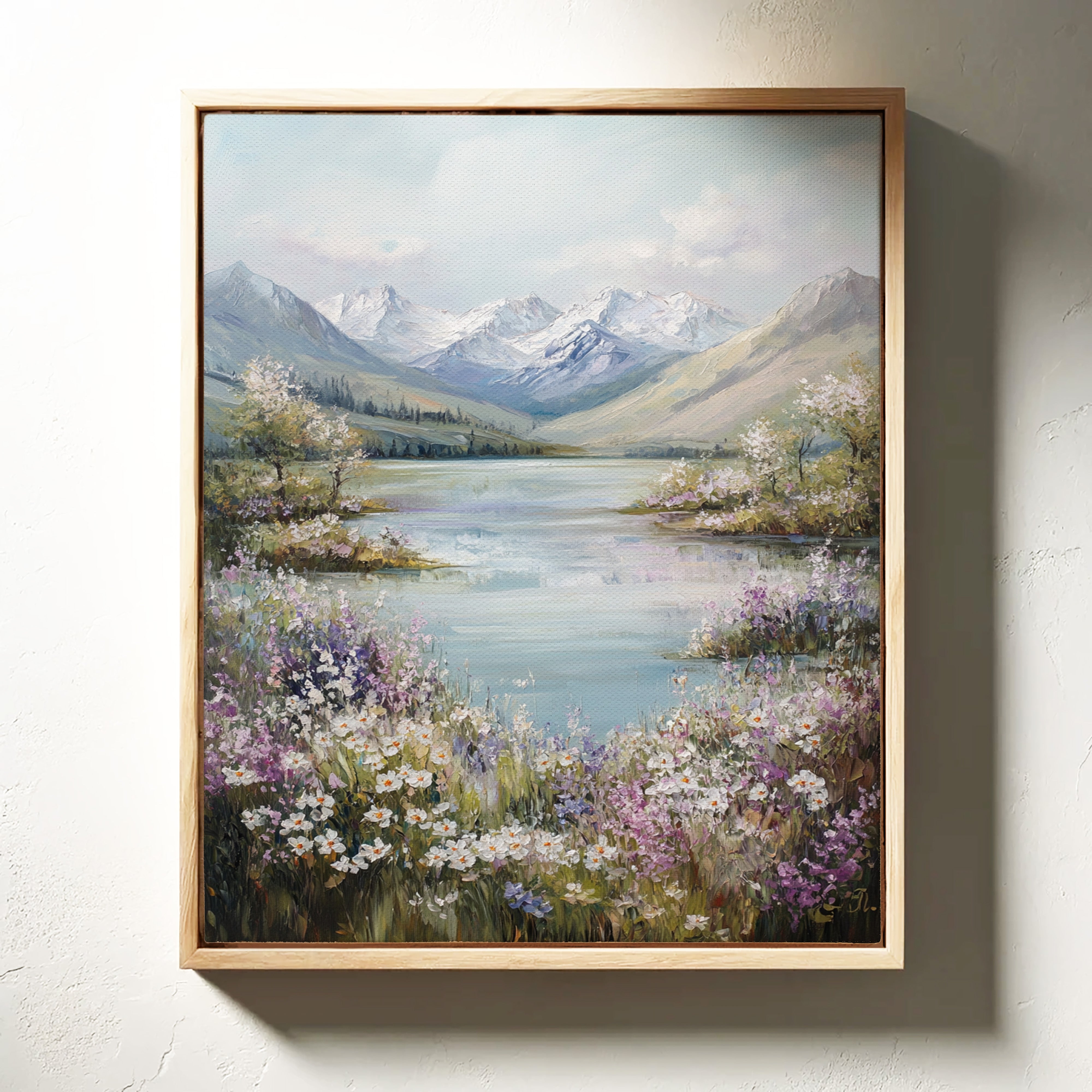 Where Mountains Meet Floral Shores