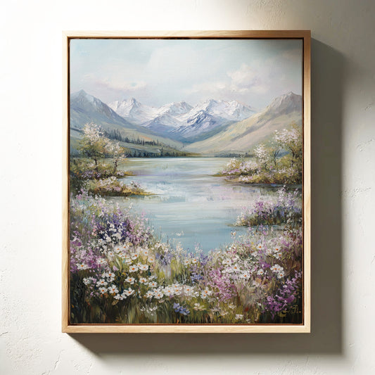 Where Mountains Meet Floral Shores