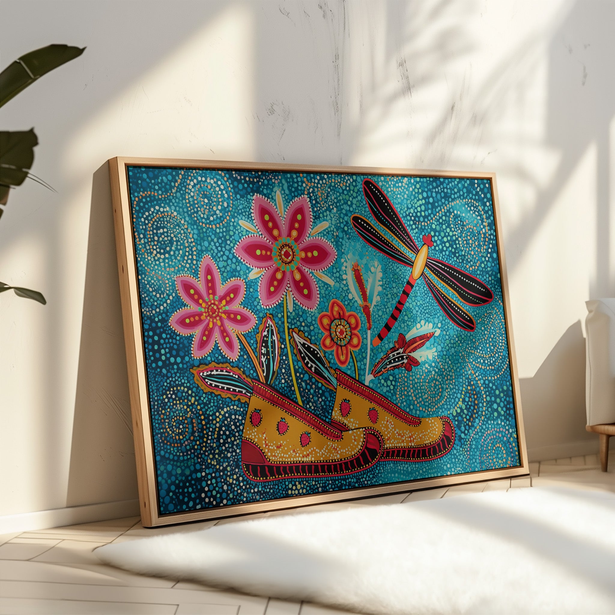Dancing Shoes Grow Garden Wings