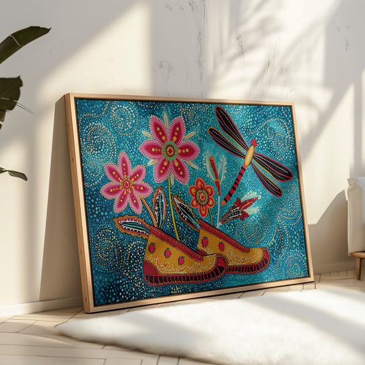 Dancing Shoes Grow Garden Wings