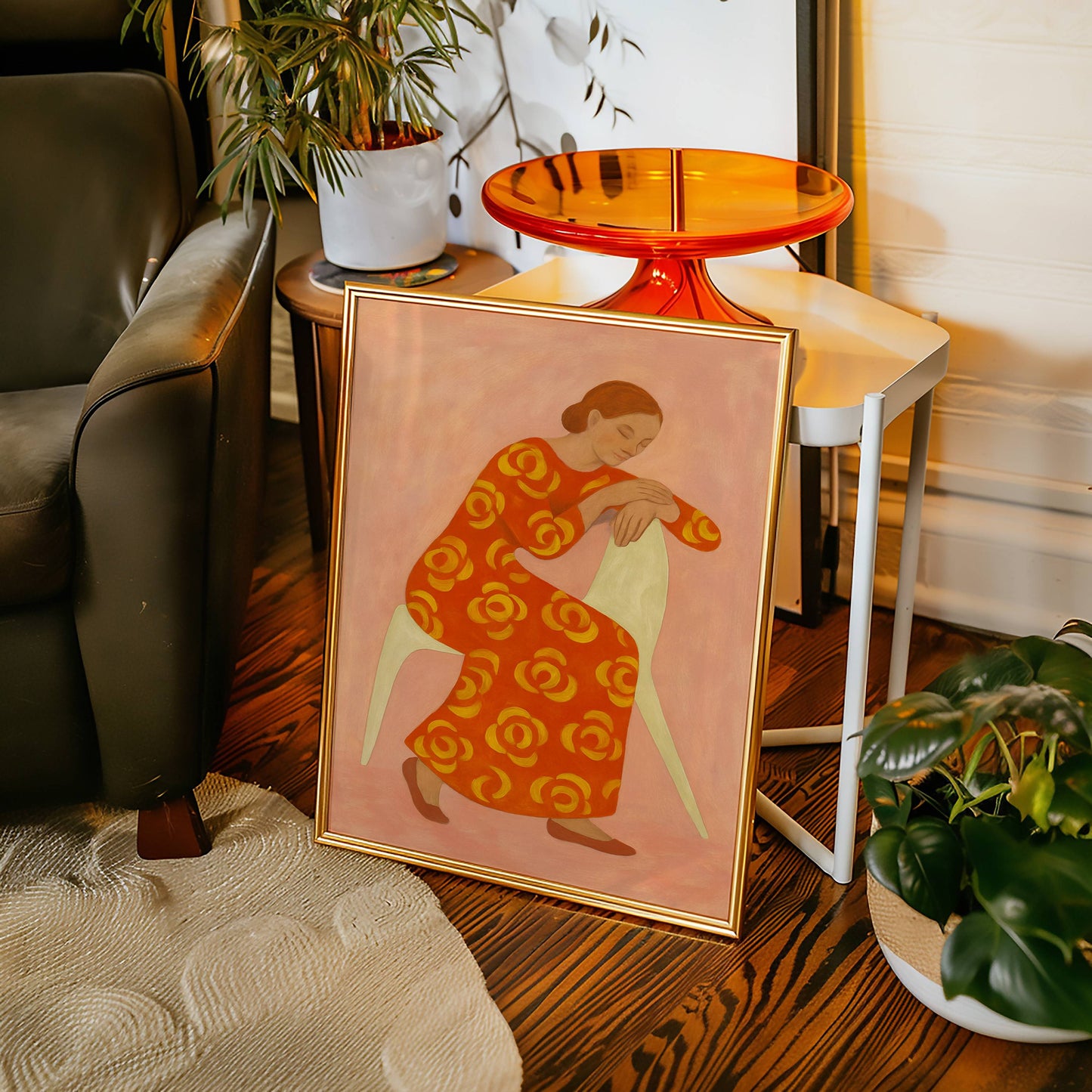 Marigold Dress On Sunday Afternoon