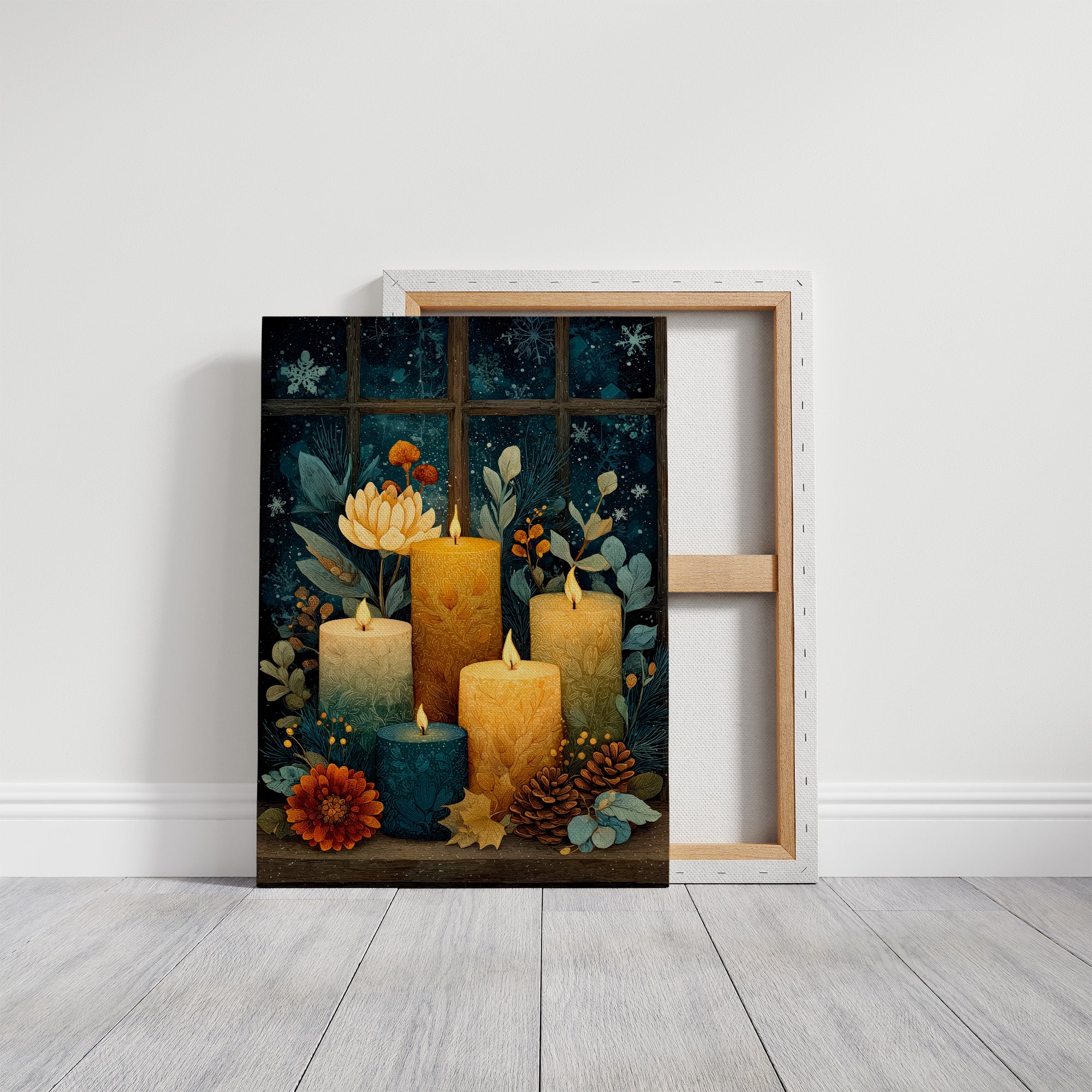 Candlelight at the Frosted Sill