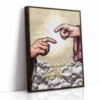 Pixelated Connection: The Digital Tapestry