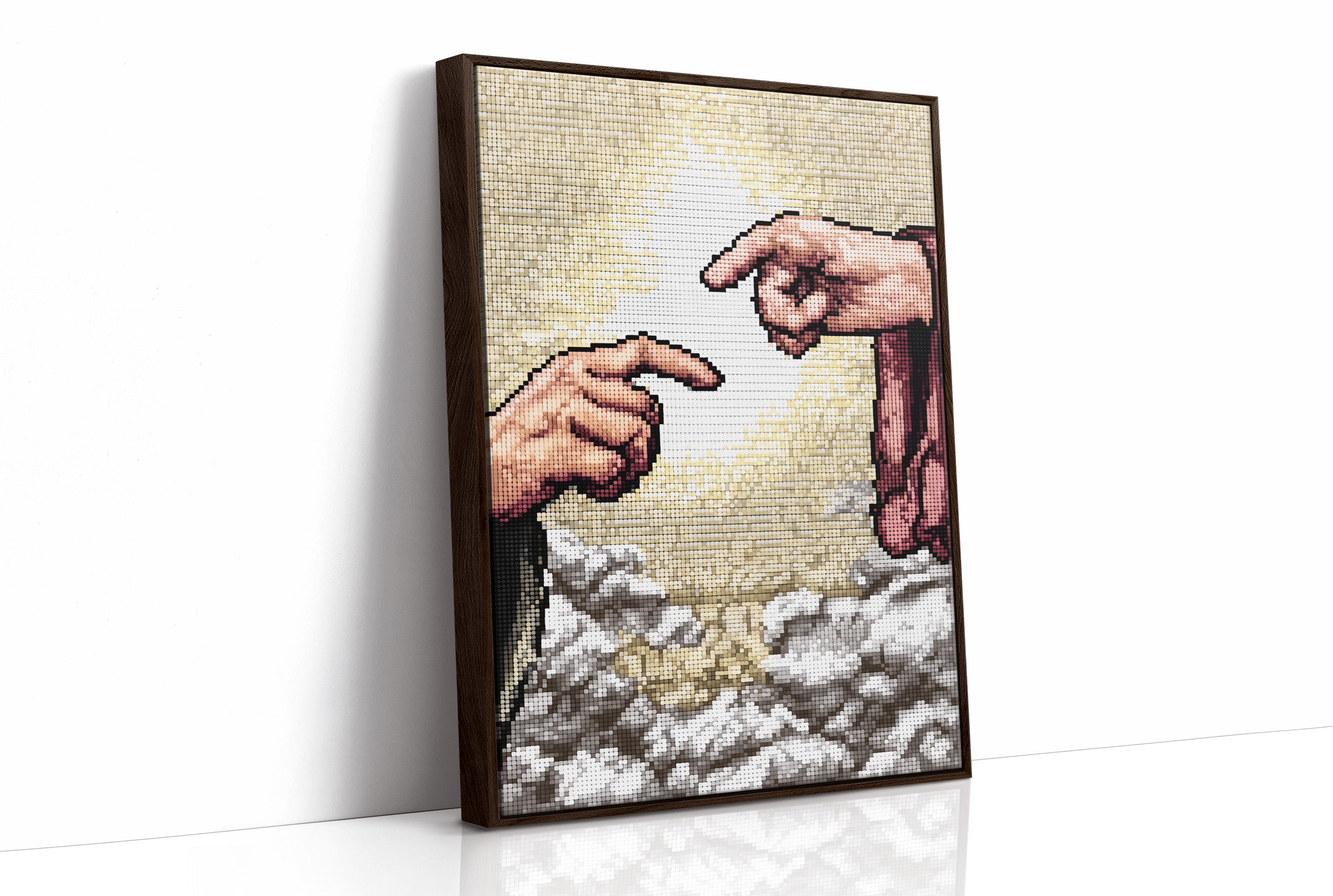 Pixelated Connection: The Digital Tapestry