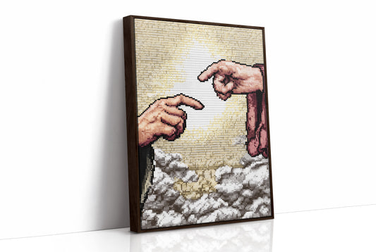 Pixelated Connection: The Digital Tapestry