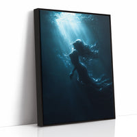 Beneath Rays In Azure Depths