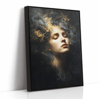 Golden Reverie In Midnight Hues