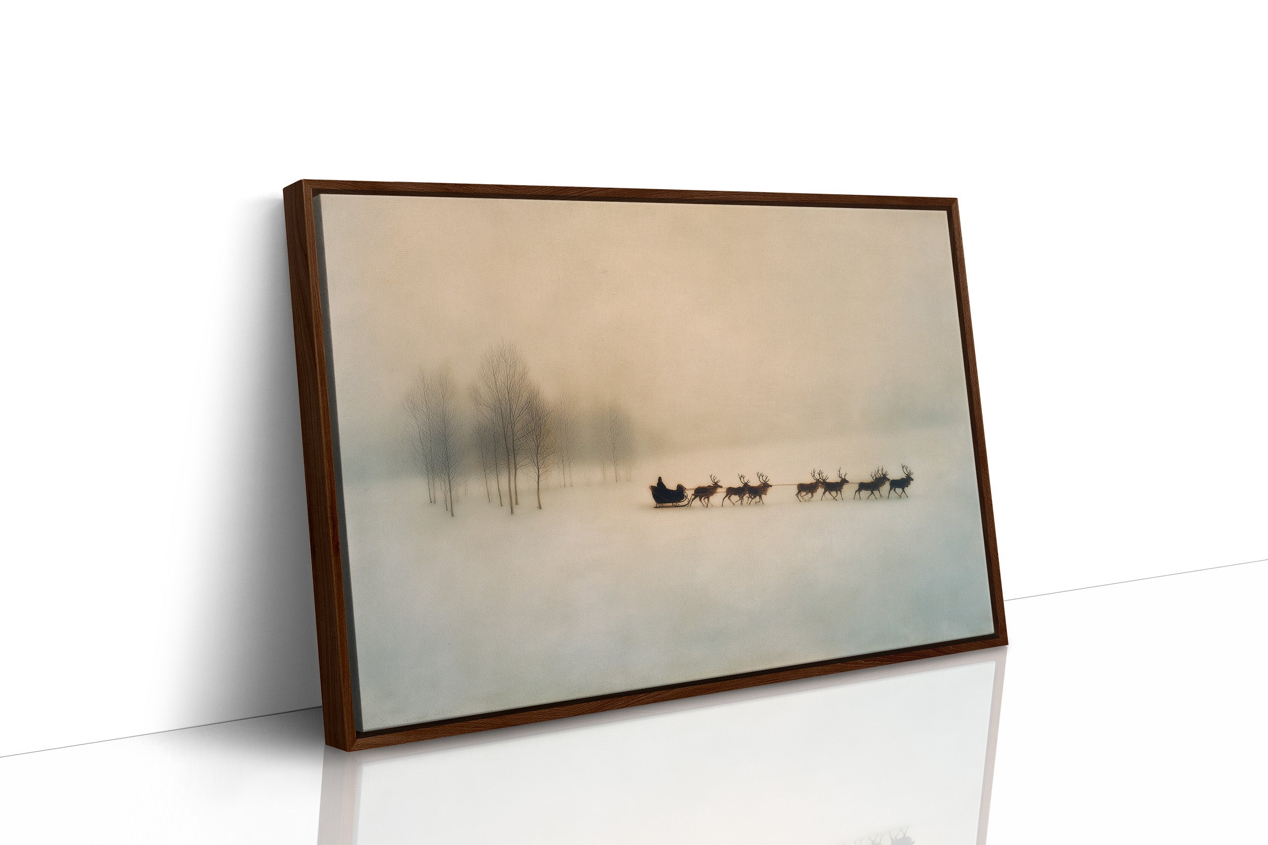 Northern Journey Through Winter Mist