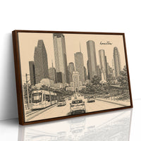 Houston, City Hall to Skyline