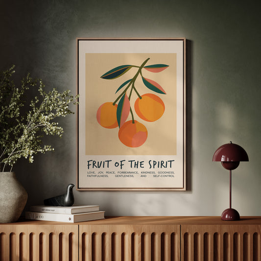 Fruit of the Spirit Citrus Branch Print