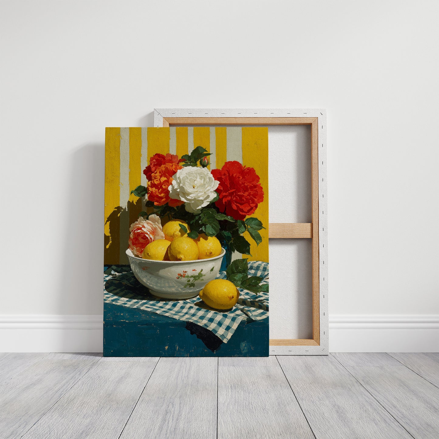 Roses Beside the Lemon Bowl
