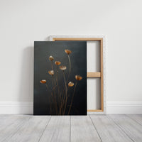 Dried Poppies Above Evening Spirits
