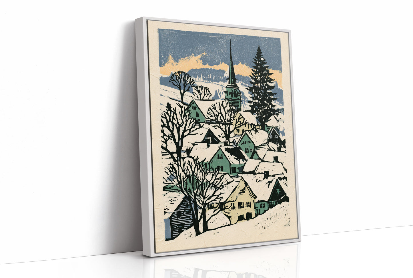 Snowbound Village Spire