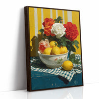 Roses Beside the Lemon Bowl