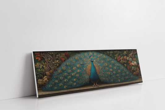 Emerald Plumes In Royal Bloom