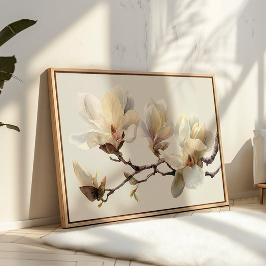 Magnolias Dance Their Morning Song