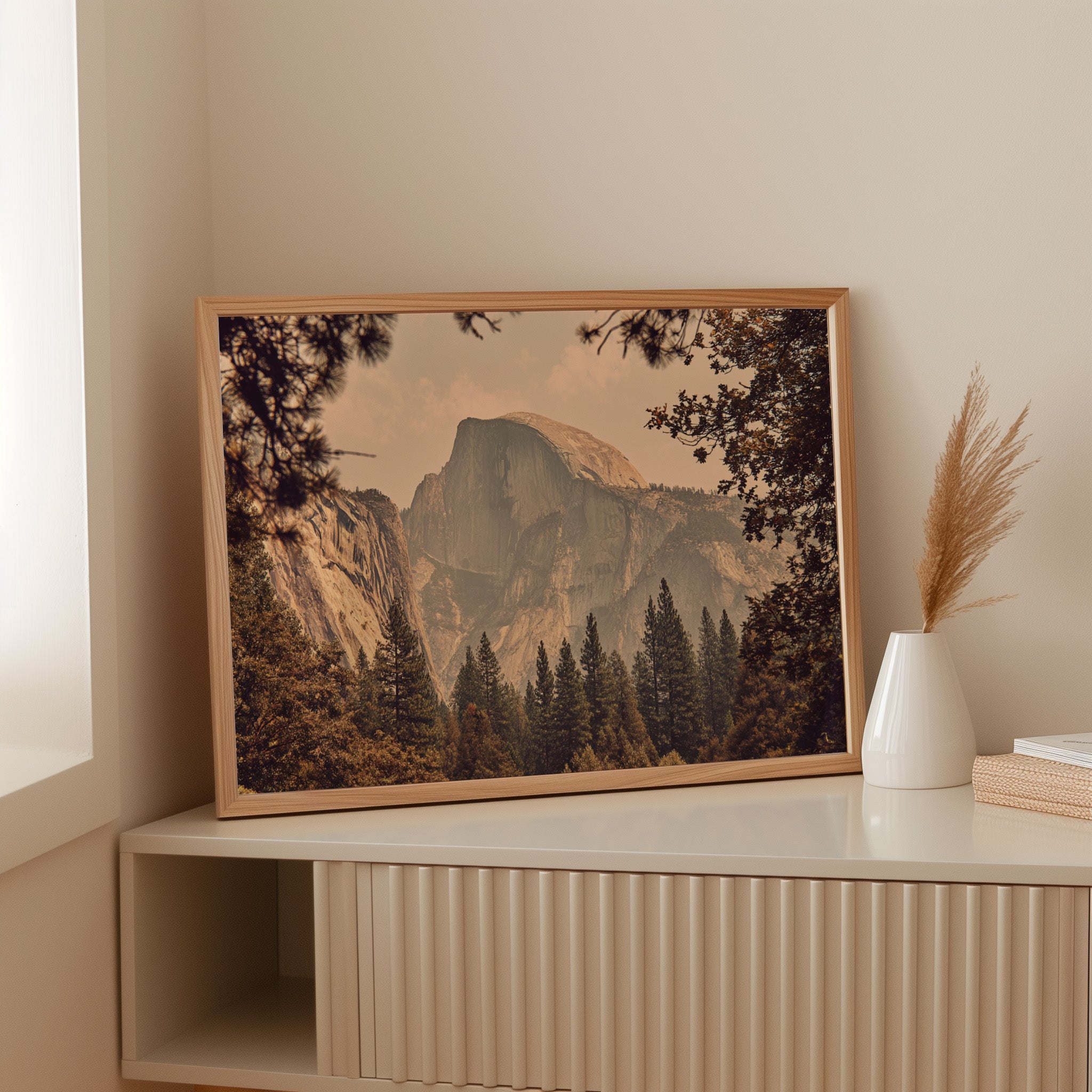 Ancient Granite Catches Golden Light