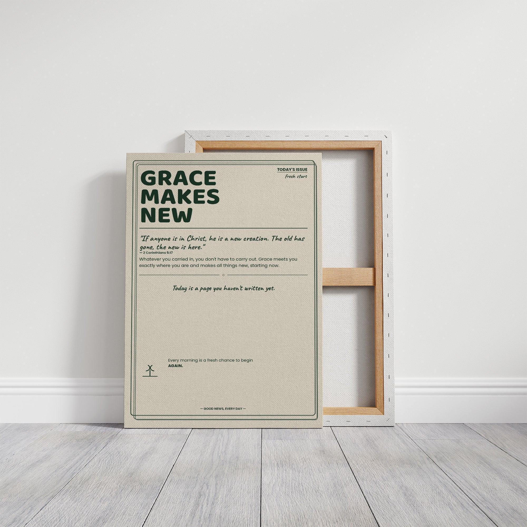 Grace Makes New