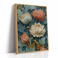 Peonies in the Old Pattern