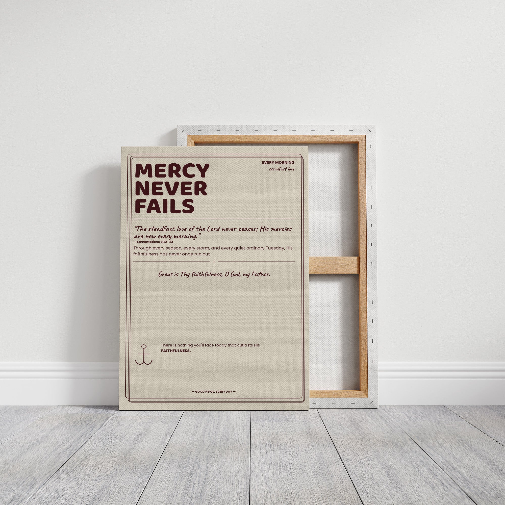 Mercy Never Fails