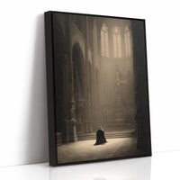 Sacred Solitude In Golden Light