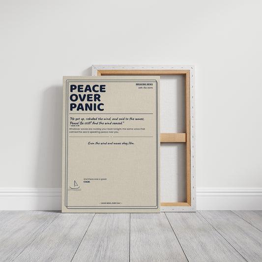 Peace Over Panic