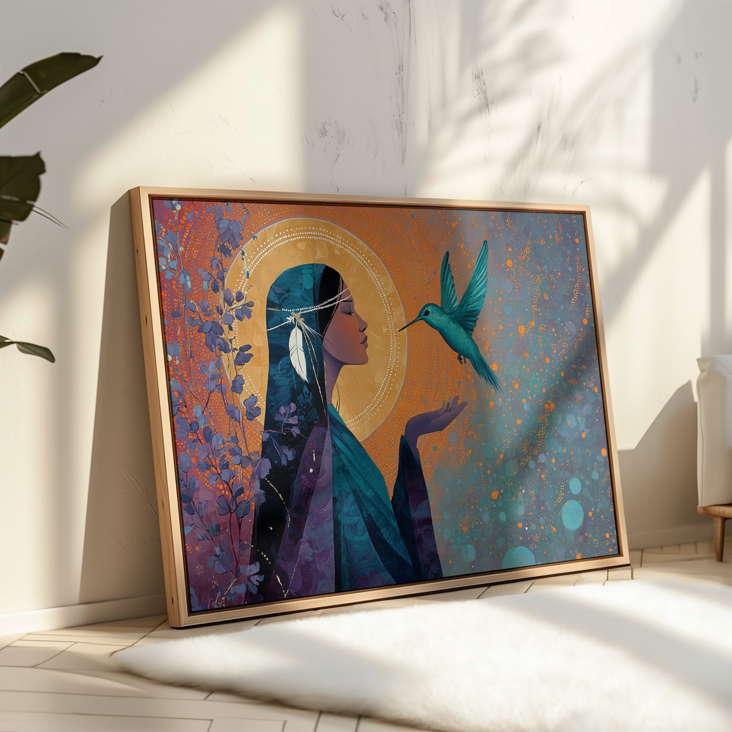 Sacred Dance Of Hummingbird Light