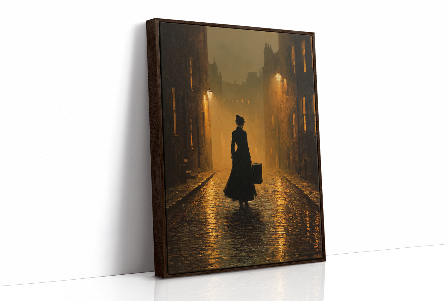 Cobblestone Journey By Gaslight