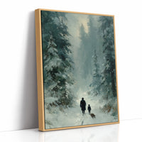 Father, Son, and a Sled