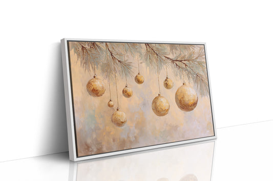 Glistening Orbs of Winter's Embrace