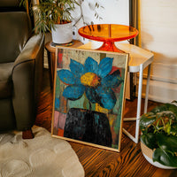 Blue Petals Paint Their Story