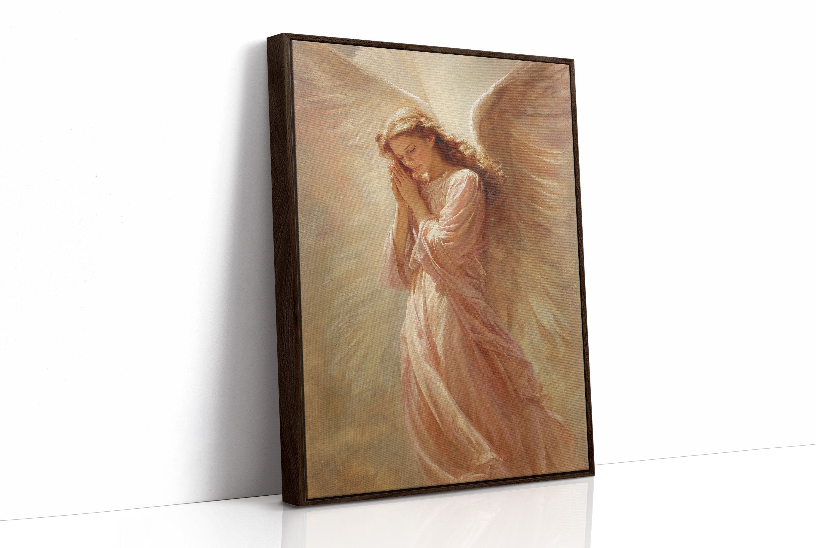 Peaceful Wings In Golden Morning