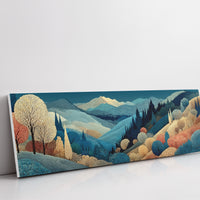 Quiet Valleys Beneath Distant Peaks