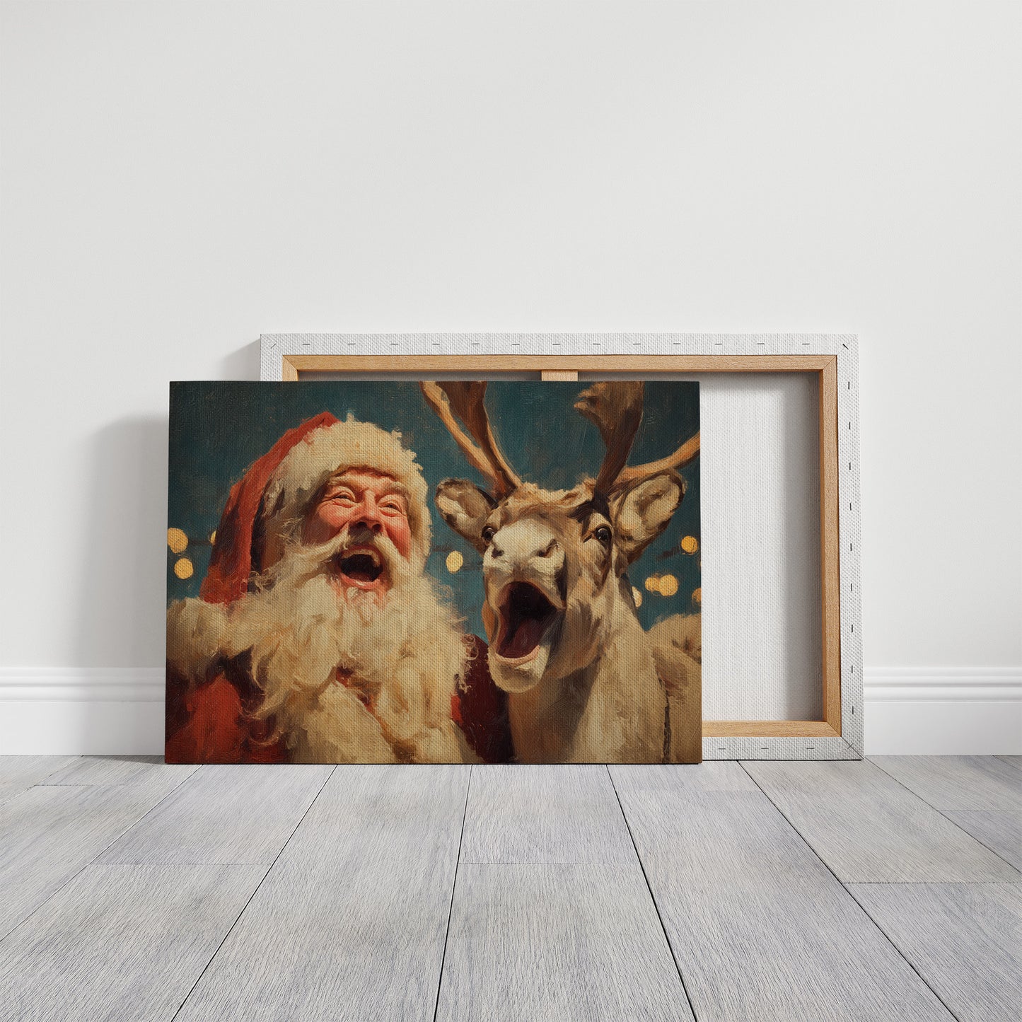 Laughter Shared Between North Pole Friends